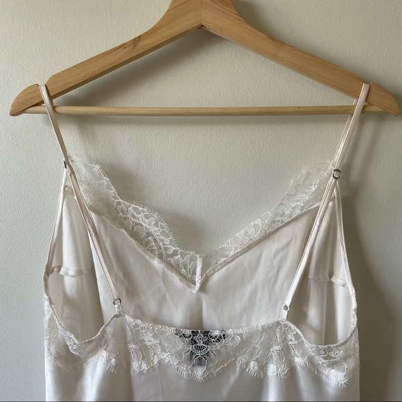 Victoria’s Secret White Satin Slip Dress Size Large - Picture 7 of 11